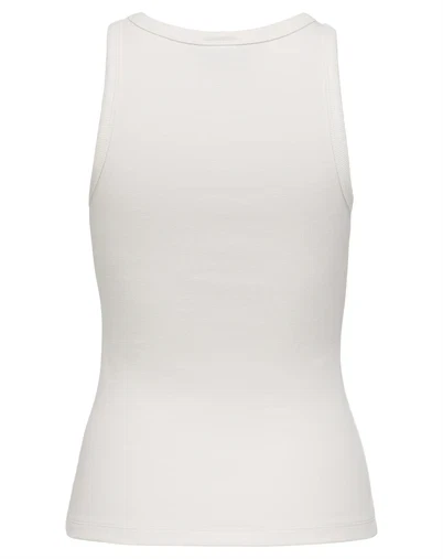 JDY - JDYTulle Life Tank Top - Cloud Dancer